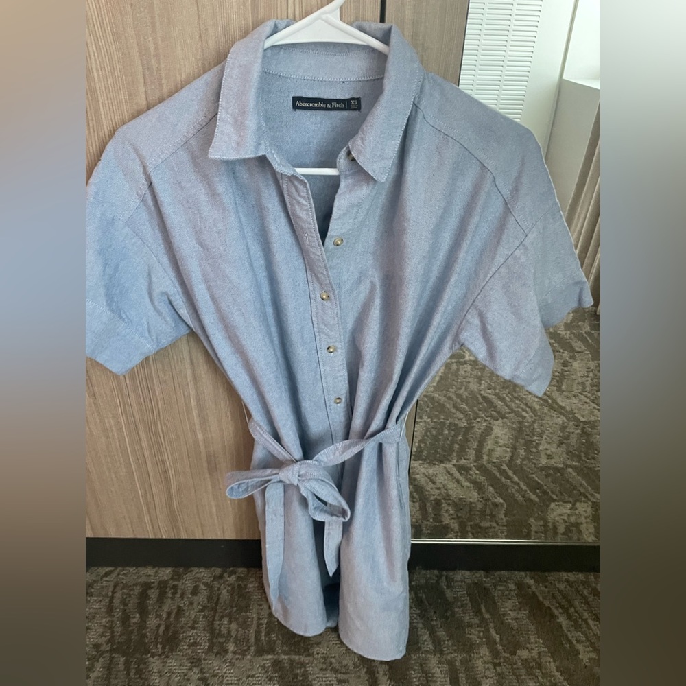 Abercombie & Fitch Button Up Shirt Dress XS